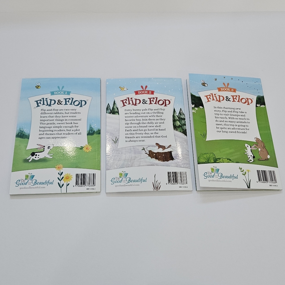 The Good & The Beautiful Flip & Flop  3 Book Series Level 1A Very Good Condition - Picture 3 of 11
